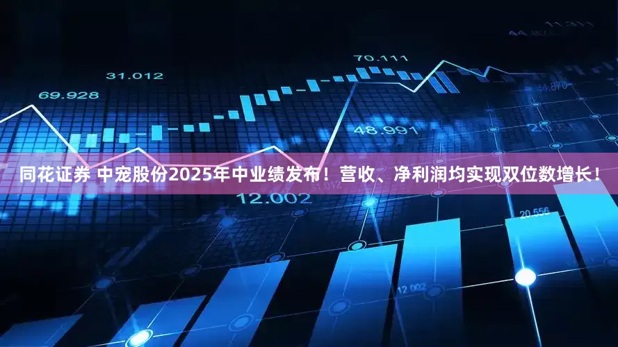 同花证券 中宠股份2025年中业绩发布！营收、净利润均实现双位数增长！