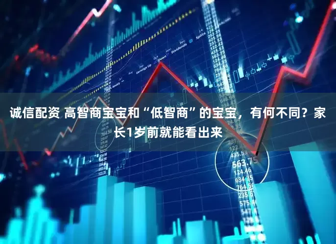 诚信配资 高智商宝宝和“低智商”的宝宝，有何不同？家长1岁前就能看出来