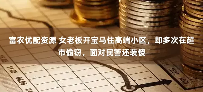 富农优配资源 女老板开宝马住高端小区，却多次在超市偷窃，面对民警还装傻